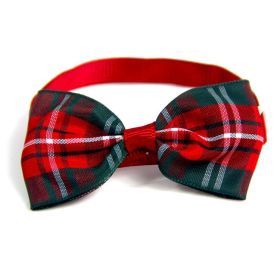New Year Red And Green Christmas Series Pet Tie Bow Handcraft Jewelry Collar Dogs And Cats Bow Tie (Option: VN106 11-As Shown In The Figure)