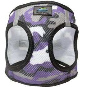 American River Choke Free Dog Harness Camouflage Collection - Purple Camo (size: XX-Small)