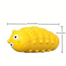 Pet Toys New Teething Dog With A Weird Barking Bug Pet Toys Self Hi Toy Pet Supplies (Color: Yellow and Black Polka Dot Ruffle: Yellow)