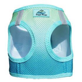 American River Choke Free Dog Harness Ombre Collection - Aruba Blue (size: 2X-Large)