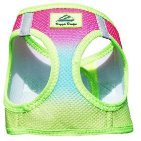 American River Choke Free Dog Harness Ombre Collection - Rainbow (size: 3X-Large)