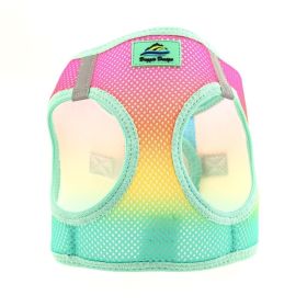 American River Choke Free Dog Harness Ombre Collection - Beach Party (size: 2X/3X-Large)