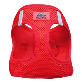 American River Solid Ultra Choke Free Dog Harness - Red (size: XX-Small)