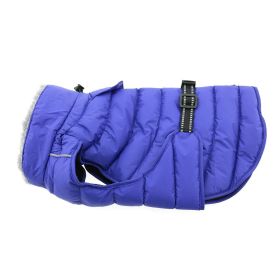 Alpine Extreme Cold Puffer Coat - Blue (size: small)